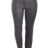 Broeken En Jeans | Stark Stark Broek Janna Zip 135-3314-432 Kl. 93 Grijs/Bruin