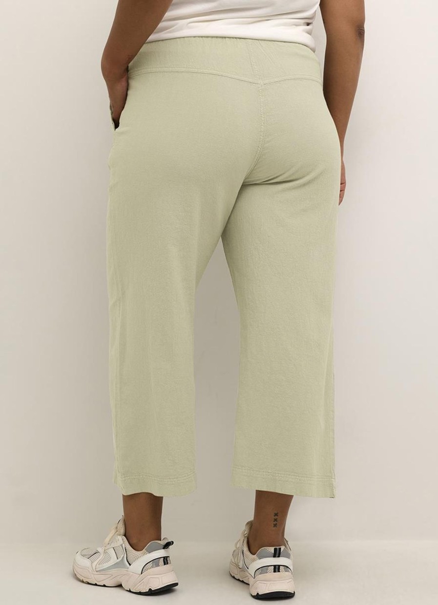 Broeken En Jeans | Kaffe Curve Kaffe Curve Culotte Nana 10581488 - 166008 Seagrass