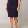 Jurken En Rokken | Base Level Curvy Base Level Curvy Rok Amily 7000015 - 2010 Dark Blue