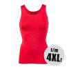 Ondermode | Rj Bodywear Rj Bodywear Hemd Pure Color 32-013-229 Rood