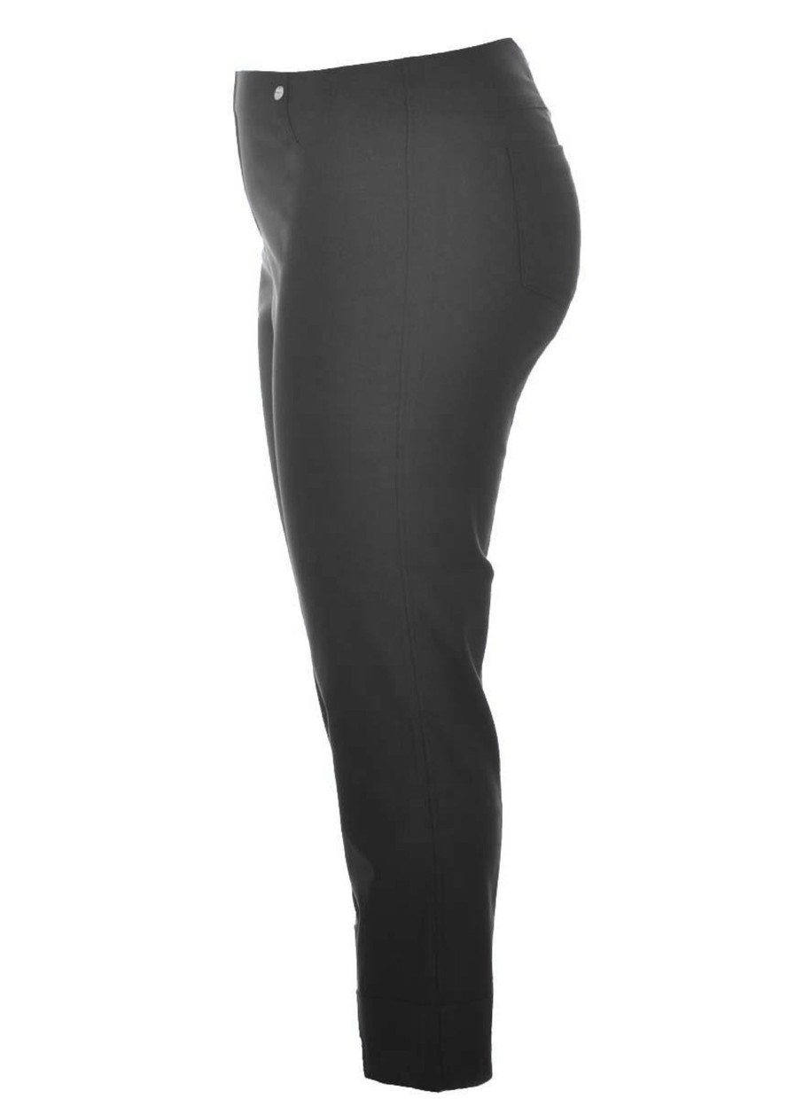 Robell Basics | Robell Robell Broek Bella 09 Bengaline 51568-5499-90 Zwart