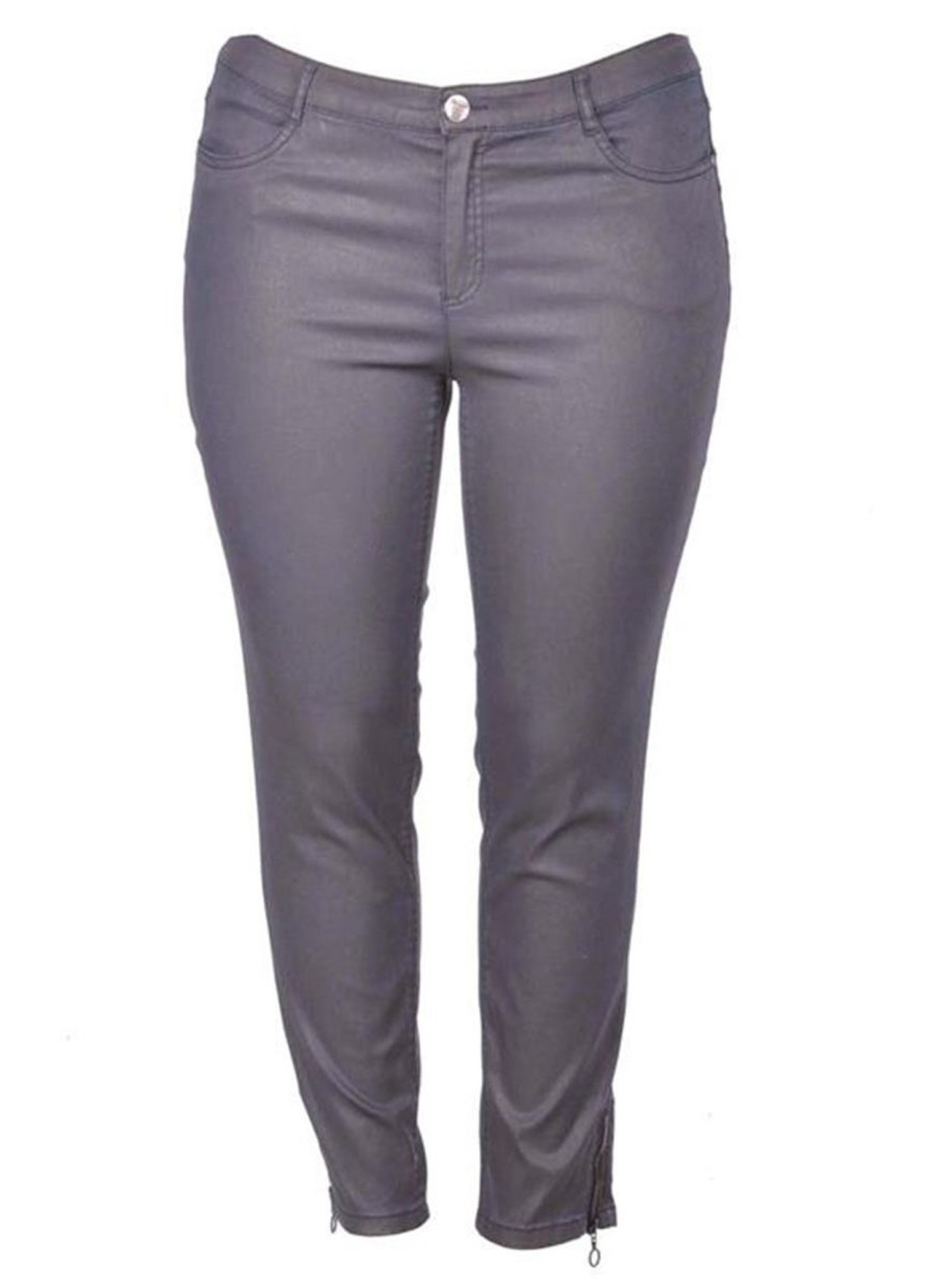 Broeken En Jeans | Stark Stark Broek Jenny Zip 4460 - 29 Bruin