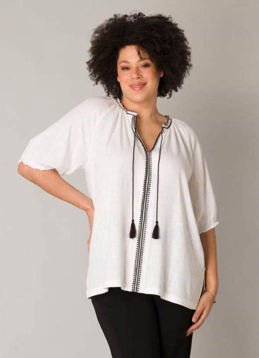 Blouses En Tunieken | Yesta Yesta Blouse Hadjer A004239 - 009 Off White