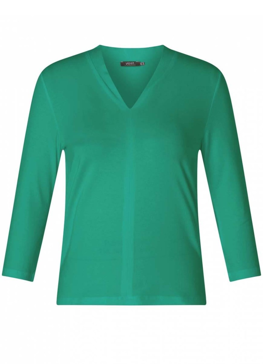 Shirts En Tops | Yesta Yesta Top Ylva A004452 - 3055 Jungle Green