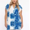 Blouses En Tunieken | Yoek Yoek Tunic Sleeveless Wide Azur 234003 - 232 Azur