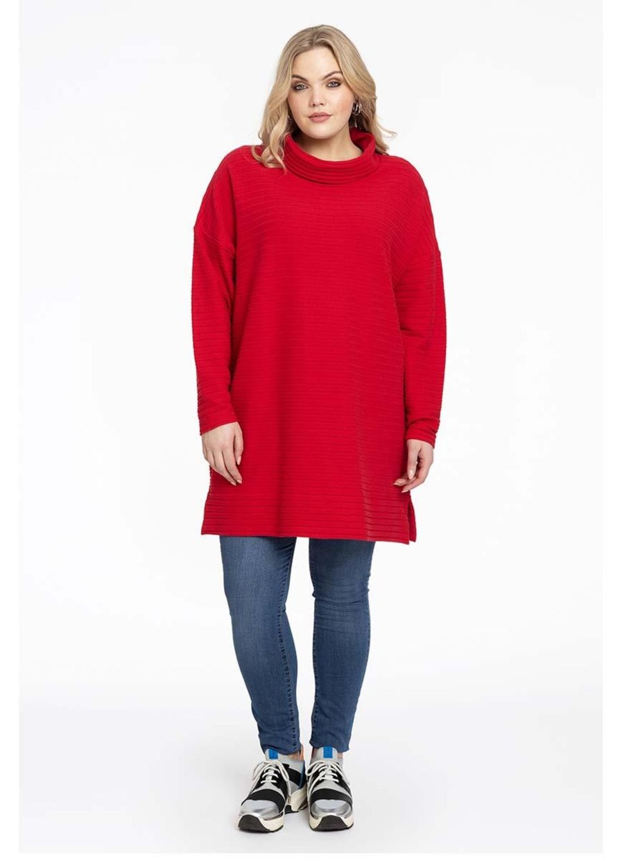 Truien En Vesten | Yoek Yoek Pullover High Neck Rib 1302908