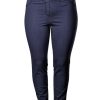 Kjmaatjemeer Basics Broeken | maatjemeer Kjbrand Jegging Jenny 23473-6244-606 Donkerblauw