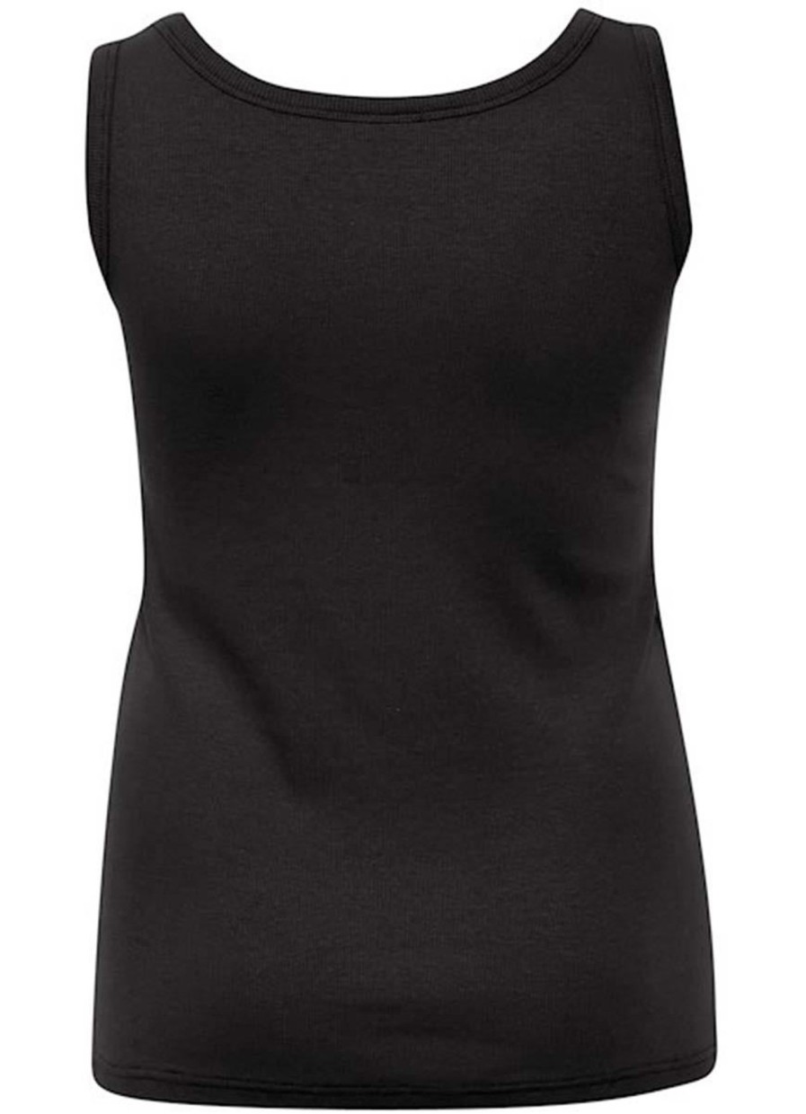 Kaffe Curve Basics | Kaffe Curve Kaffe Curve Top Carina 10581396 - 100121 Black Deep