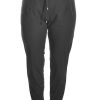 Travelstof Kleding Grote Maten | KjBrand Kjbrand Pantalon Susie Travel Sport 23167-8653-101 Zwart