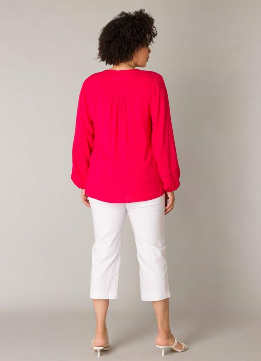 Blouses En Tunieken | Yesta Yesta Blouse Hailey A004476 - 6060 Spice Red