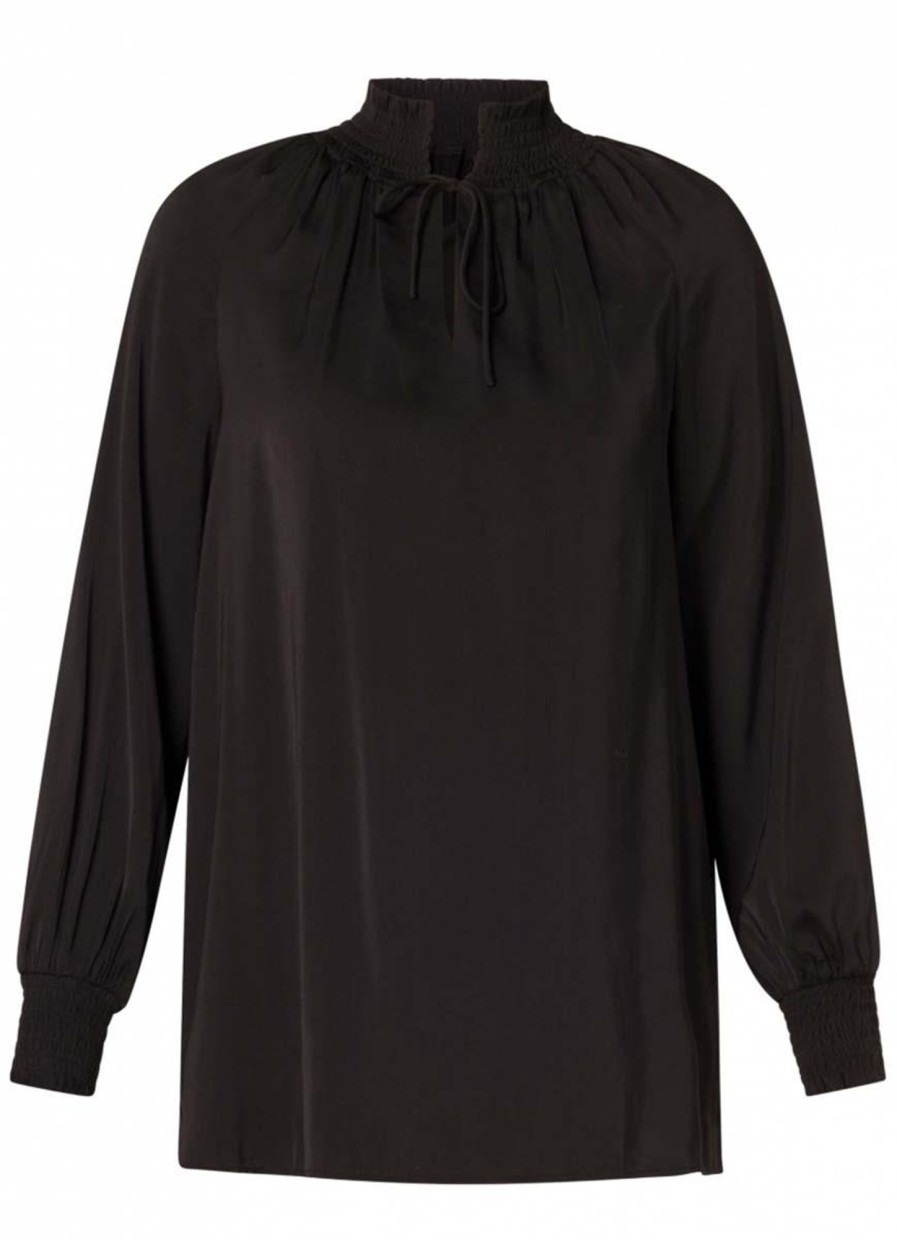 Shirts En Tops | Yesta Yesta Top Welmoed A004167 - 1000 Black