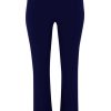 Travelstof Kleding Grote Maten | Yoek Yoek Tregging Waistband Loretta'S Dolce L195564 - 230 Navy